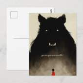 Carte Postale Monster et l'enfant (Devant / Derrière)