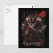 Carte postale Monster - Iron Golem (Devant / Derrière)