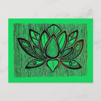 Carte postale "Monster Lotus"