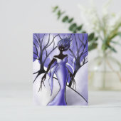 Carte Postale Monster Macabre de la femme déplaisante (Debout devant)