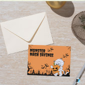 Carte Postale Monster Mash Saving - Happy Halloween