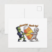 Carte Postale Monster Mash-Up ! (Devant / Derrière)