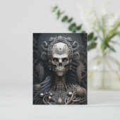 Carte postale Monster Skeleton Horreur (Debout devant)