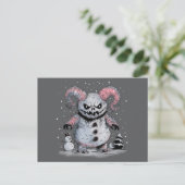 Carte Postale Monster Snowman (Debout devant)