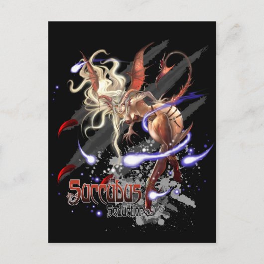 Carte postale Monster - Succubus Seduction (Devant)