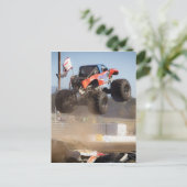 Carte Postale Monster Truck Jumping (Debout devant)