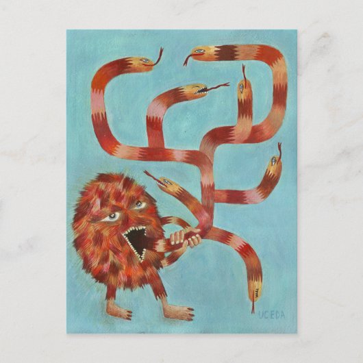 Carte Postale Monsterbation (Devant)