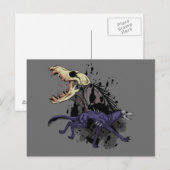 Carte Postale Monstre (Devant / Derrière)