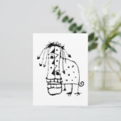 Carte Postale Monstre animal exotique (Debout devant)