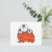 Carte Postale monstre aux trois yeux (Debout devant)