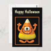 Carte Postale Monstre de Corne à bonbons (Devant / Derrière)