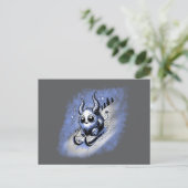 Carte Postale Monstre de glissade (Debout devant)