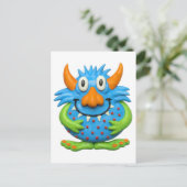 Carte Postale Monstre Doux (Debout devant)
