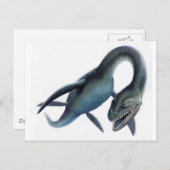 Carte Postale Monstre du Loch Ness (Devant / Derrière)