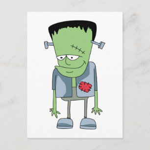 Carte Postale monstre Frankenstein