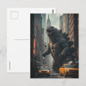 CARTE POSTALE MONSTRE NEW YORK (Devant / Derrière)