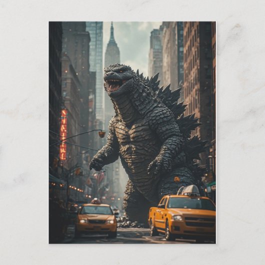 CARTE POSTALE MONSTRE NEW YORK (Devant)