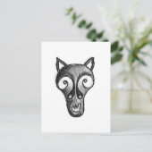 Carte Postale Monstre sombre (Debout devant)