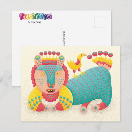 Carte postale Monstrissimo (Devant / Derrière)