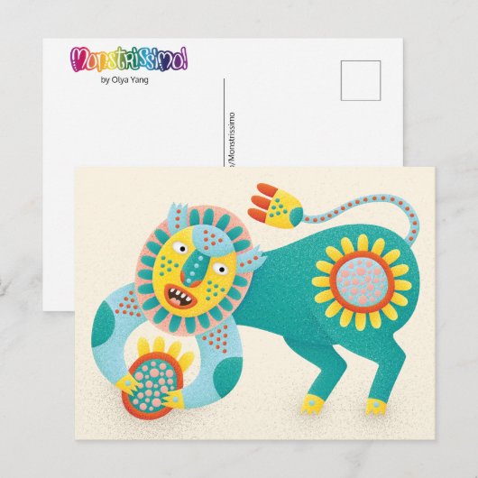 Carte postale Monstrissimo 5 (Devant / Derrière)