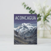 Carte Postale Mont Aconcagua (Debout devant)