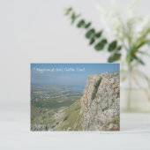 Carte Postale Mont Arbel, Galilée. Israël. (Debout devant)