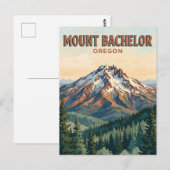 Carte Postale Mont Bachelor Oregon (Devant / Derrière)