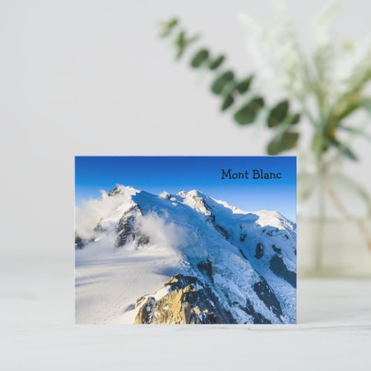 Carte Postale Mont Blanc (Debout devant)
