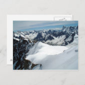 Carte postale Mont Blanc, France (Devant / Derrière)