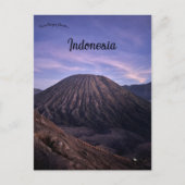 Carte Postale Mont Bromo Java oriental Indonésie (Devant)