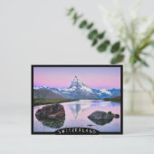 Carte Postale Mont Cervin en Zermatt, Suisse (Debout devant)