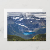 Carte Postale Mont Chapman et lac Wurdeman (Devant / Derrière)