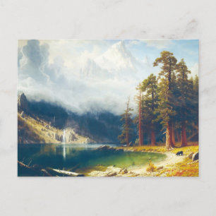 Carte Postale Mont Corcoran par Albert Bierstadt 1876-77
