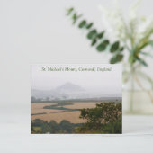 Carte postale Mont Cornwall St. Michael (Debout devant)