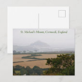 Carte postale Mont Cornwall St. Michael (Devant / Derrière)