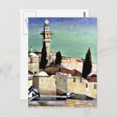 Carte Postale Mont des Oliviers à Jérusalem (Devant / Derrière)