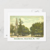 Carte Postale Mont Dora, FL - 1907 (Devant / Derrière)