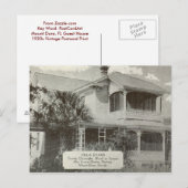 Carte Postale Mont Dora, FL - Guest House (Devant / Derrière)