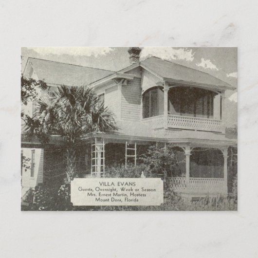 Carte Postale Mont Dora, FL - Guest House (Devant)