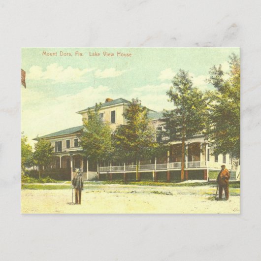 Carte Postale MONT DORA, FL - Lake View House - 1907 (Devant)