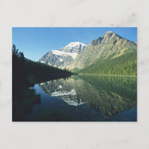 Carte Postale Mont Edith Cavell dans le lac Cavell, Jasper Natio