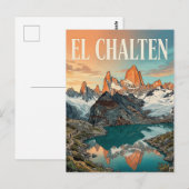 Carte Postale Mont Fitz Roy (Devant / Derrière)