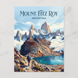 Carte Postale Mont Fitz Roy Argentine