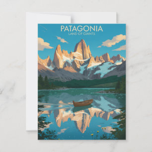 Carte Postale Mont Fitz Roy Patagonie