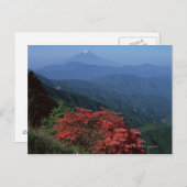 Carte Postale Mont Fuji (Devant / Derrière)