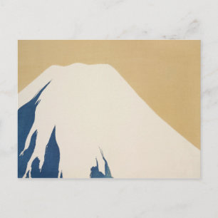 Carte Postale Mont Fuji depuis Momoyogusa–Fleurs