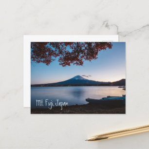 Carte Postale Mont Fuji, Japon