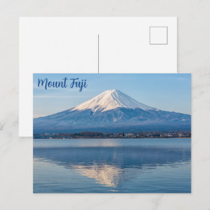 Carte Postale Mont Fuji paysage Japon