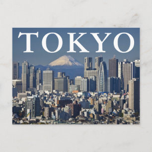 Carte Postale Mont Fuji Tokyo Japon Merci