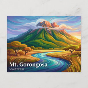 Carte Postale Mont Gorongosa Mozambique